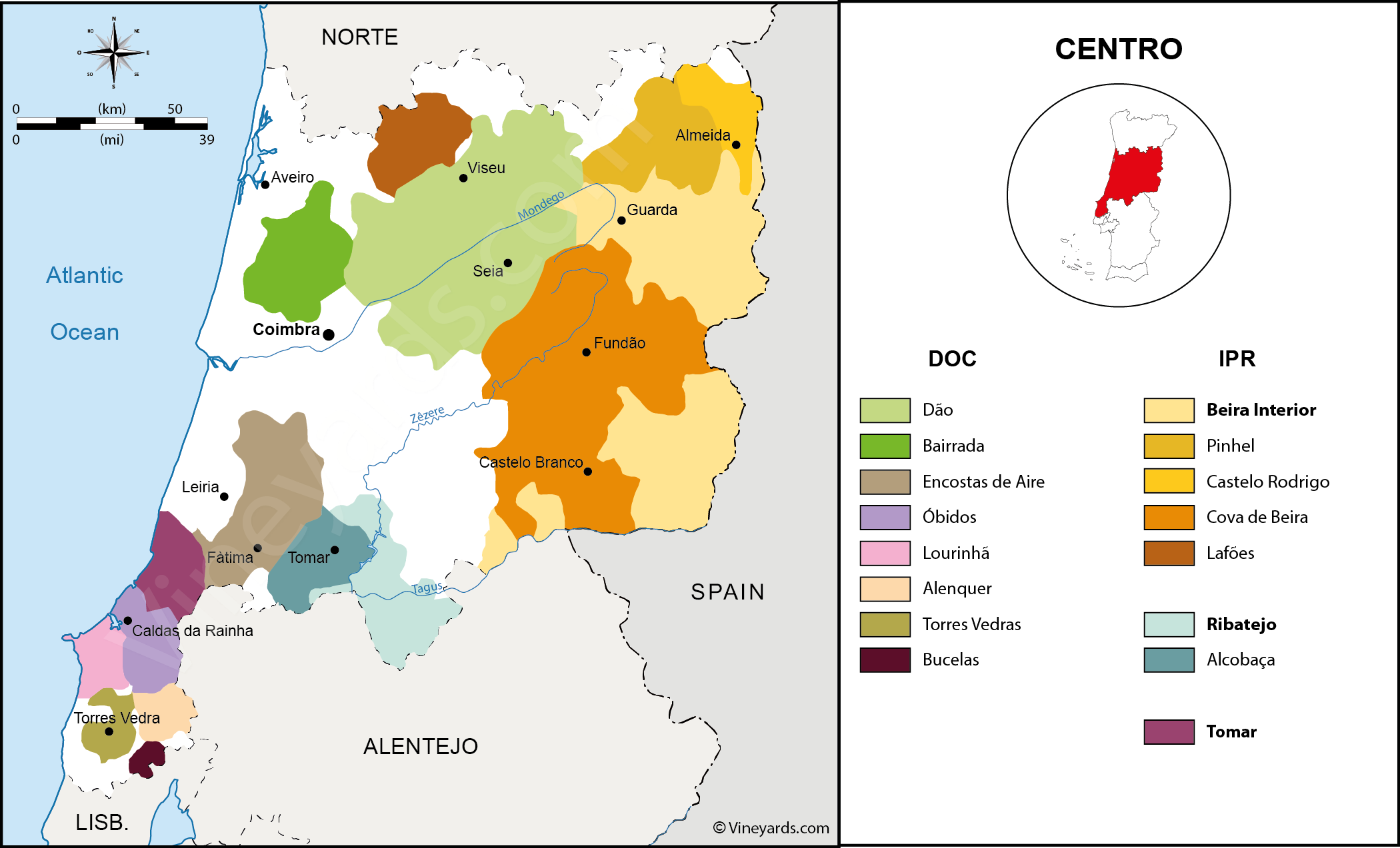 Wine Regions in Centro