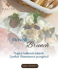 Brunch with champagne photo